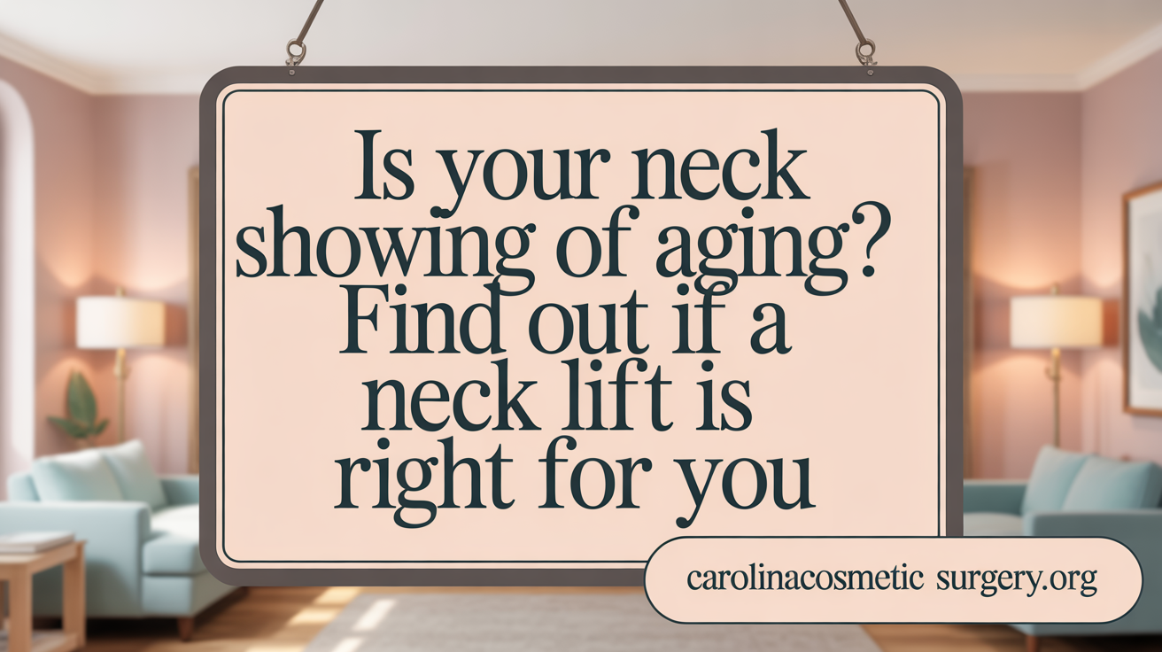 Is Your Neck Showing Signs of Aging? Find Out if a Neck Lift is Right for You