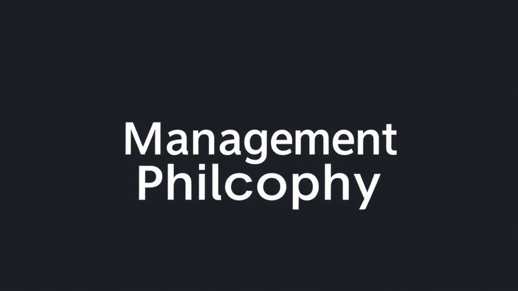 Management Philosophy image