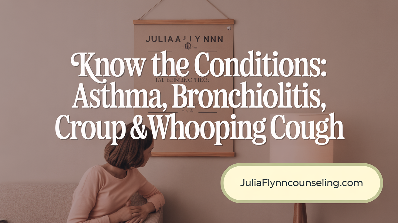 Know the Conditions: Asthma, Bronchiolitis, Croup & Whooping Cough
