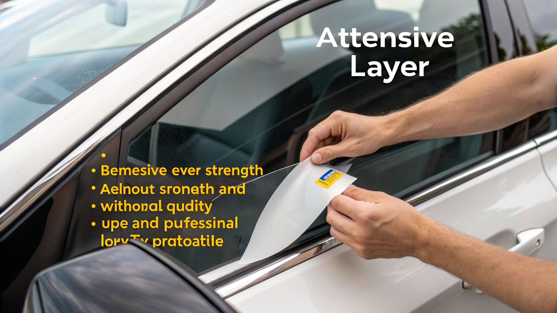 Lớp keo dán chắc chắn của cấu tạo sticker dán