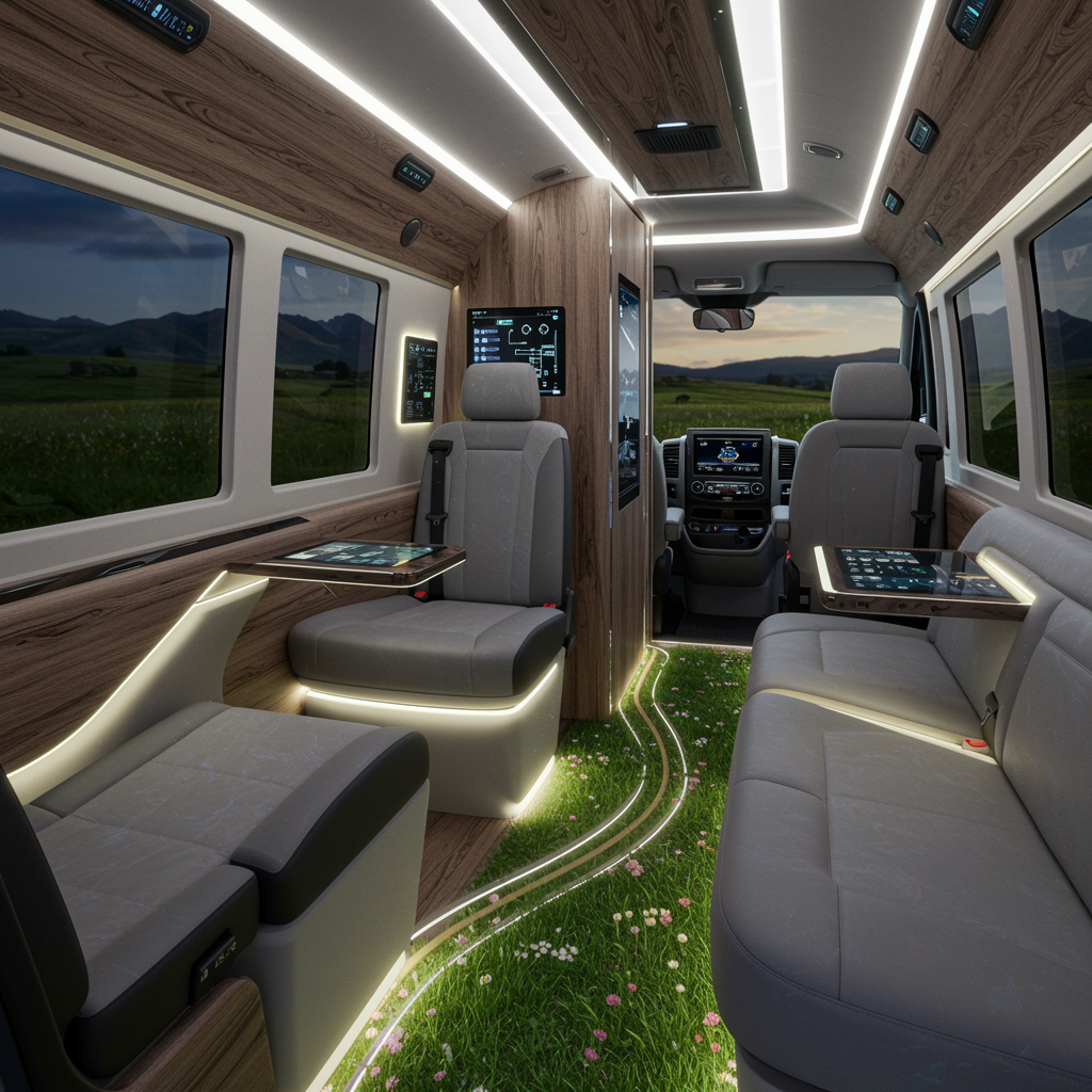 mercedes sprinter van interior | BasedLabs.ai