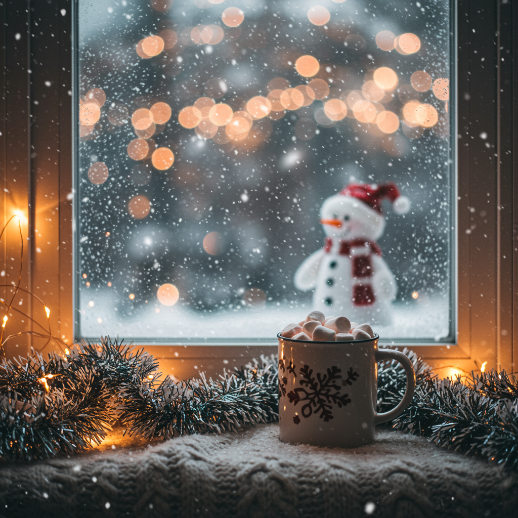 soft aesthetic christmas pfp