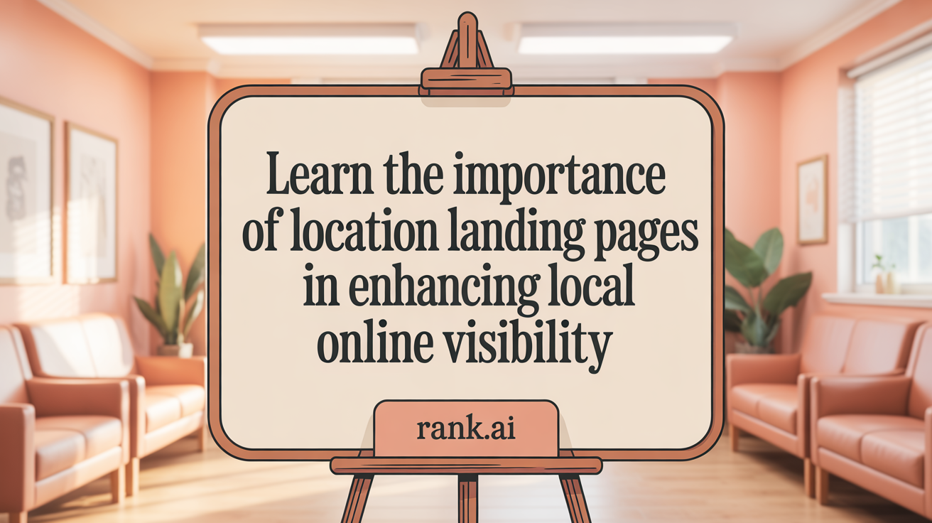 Learn the importance of location landing pages in enhancing local online visibility