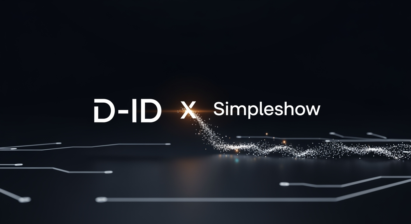 D-ID, Simpleshow'u Satın Alarak Video İçerik Üretiminde Gücünü Artırıyor