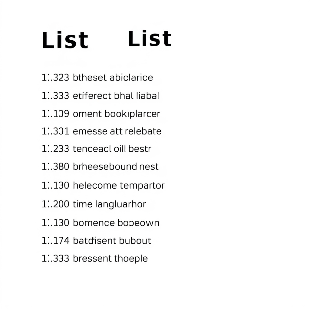 Lists image