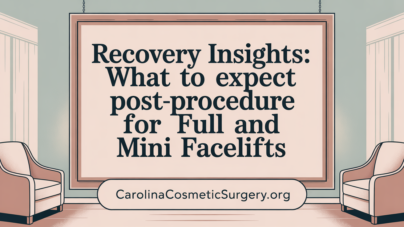 Recovery Insights: What to Expect Post-Procedure for Full and Mini Facelifts