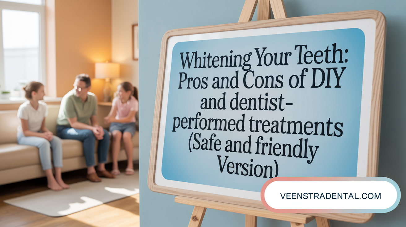 Whitening Your Teeth: Pros and Cons of DIY and Dentist-Performed Treatments