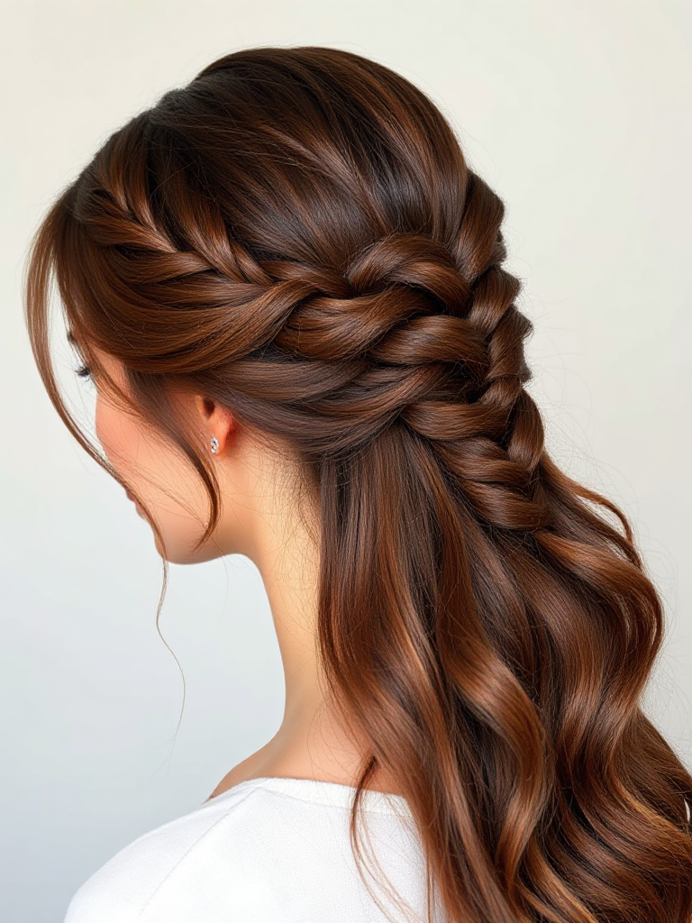 French Braid for Medium Hair