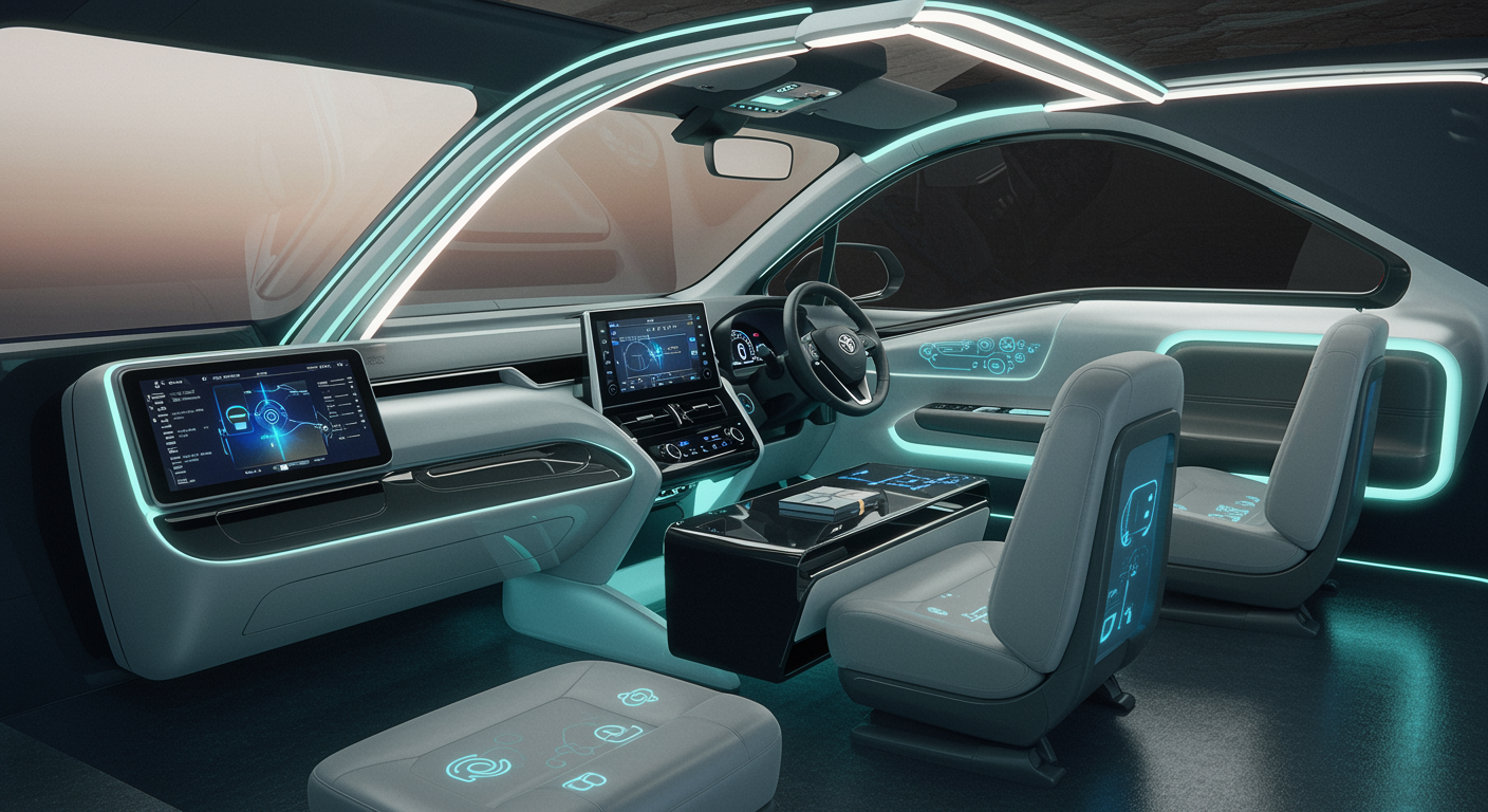 toyota corolla cross interior
