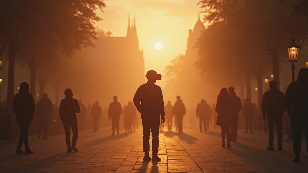 Participantes en un taller de VR contra violencia machista en Huesca.