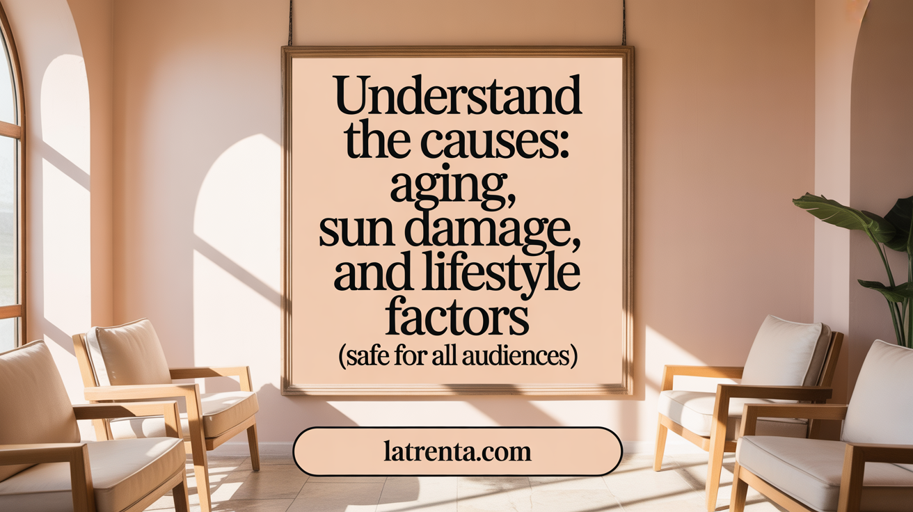 Understand the Causes: Aging, Sun Damage, and Lifestyle Factors