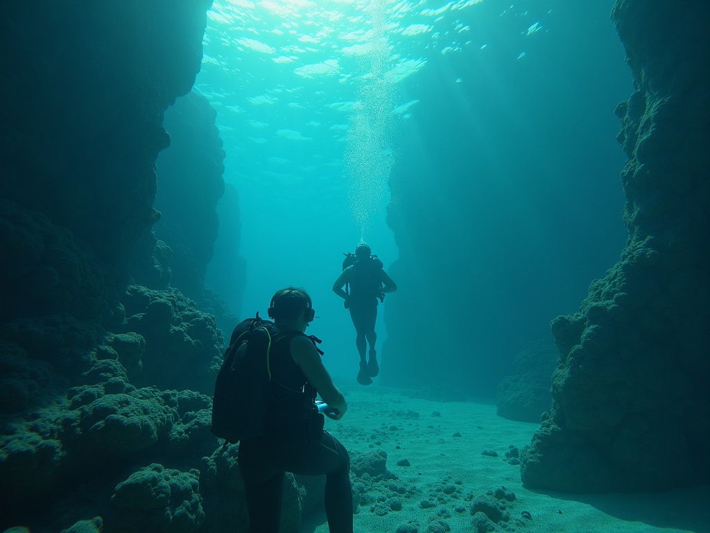 Underwater scene from American Odyssey