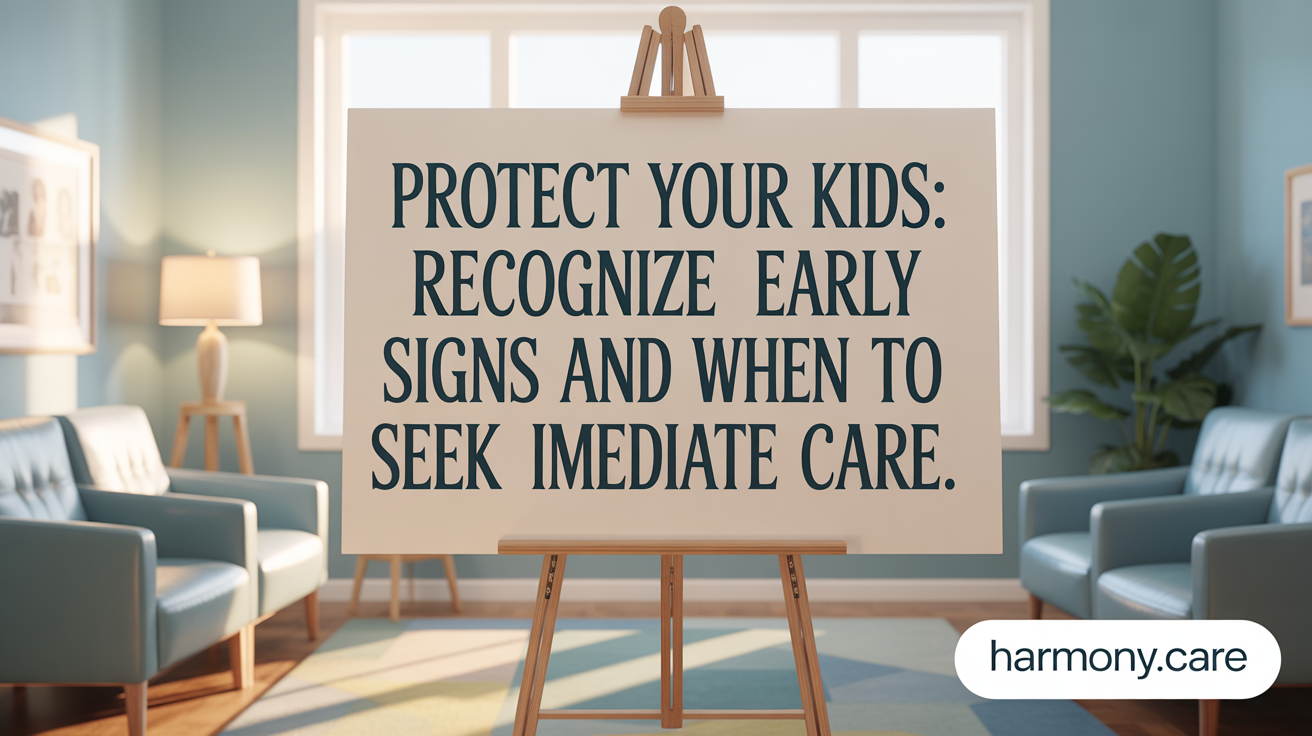 Protect your kids: Recognize urgent signs and when to seek immediate care.