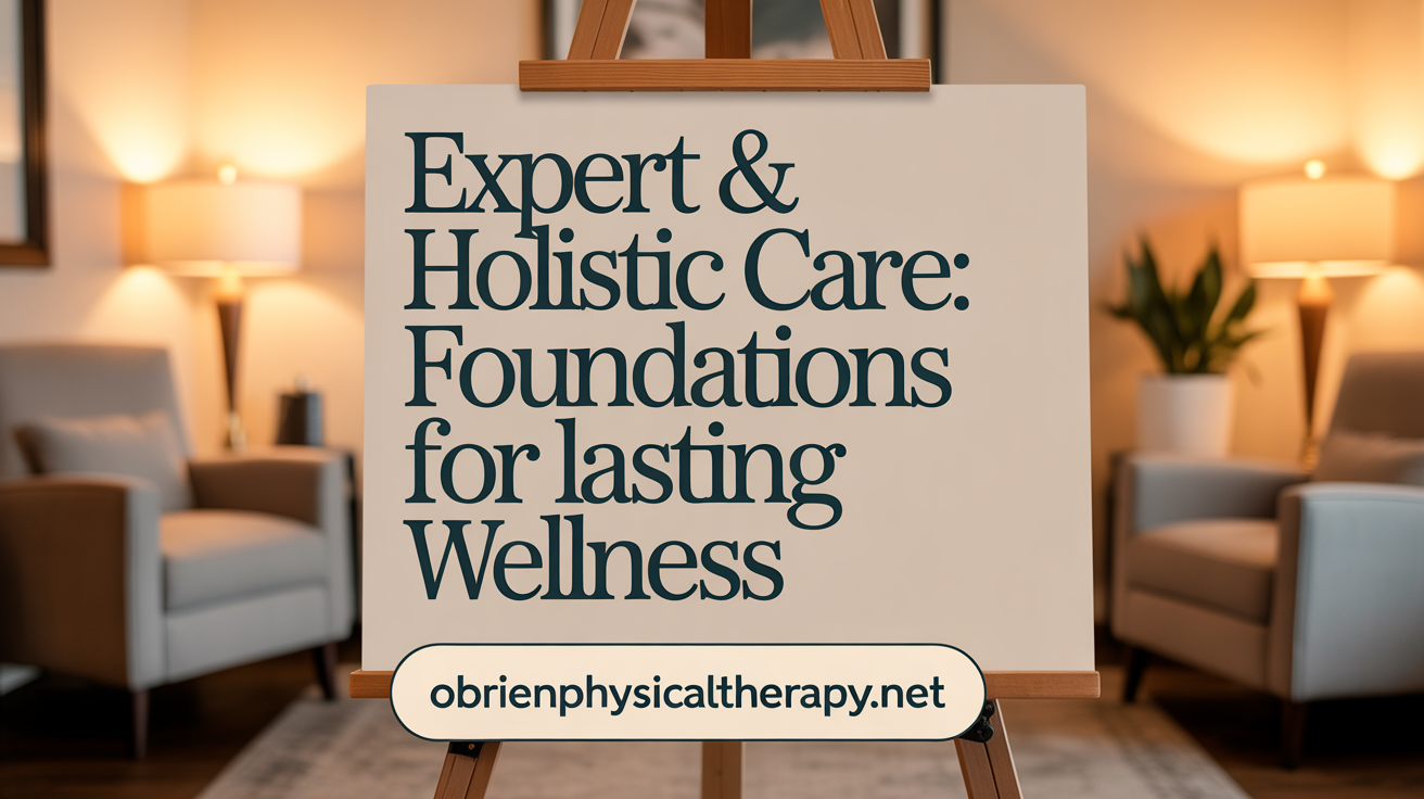 Expert & Holistic Care: Foundations for Lasting Wellness
