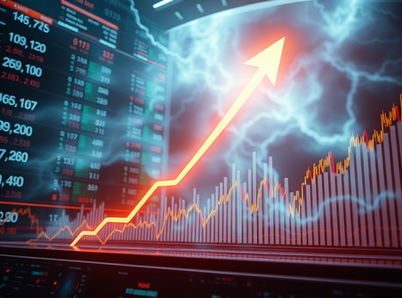 Projected Stock Growth Amidst Volatility Risks