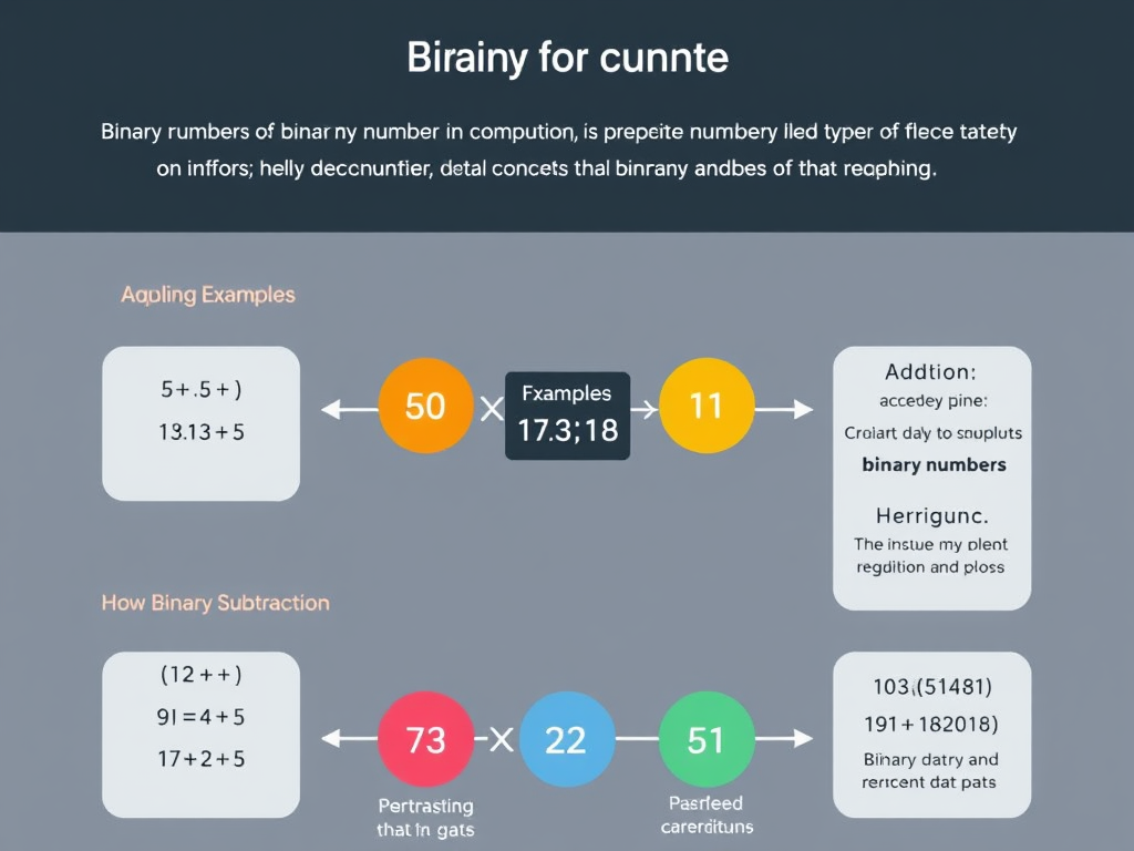 Infografika binární čísla