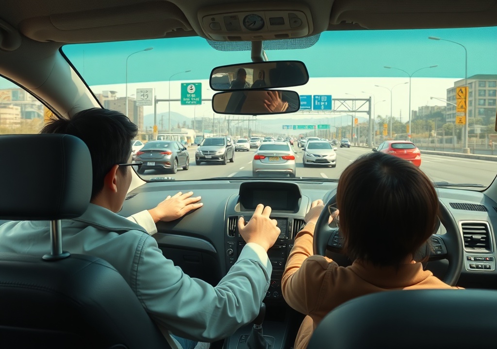 광명 주요 도로별 교통 패턴과 차선 변경 전략