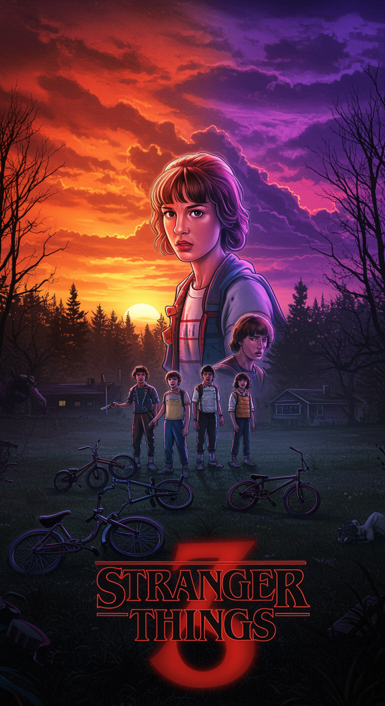 stranger things poster