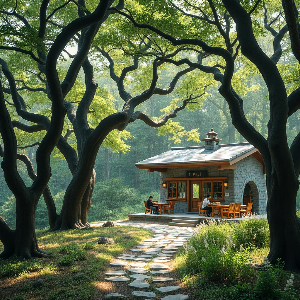 Bijarim Forest & Secret Cafés: Healing Within Ancient Trees
