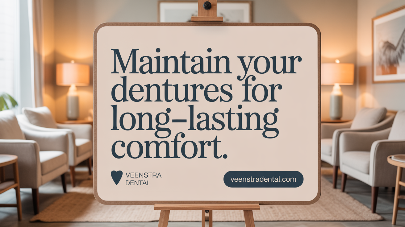 Maintain Your Dentures for Long-Lasting Comfort