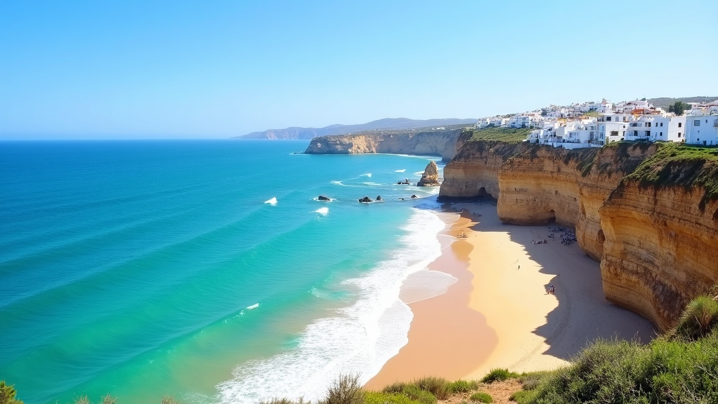 Cliffs and turquoise sea in Andalusia, Spain, The Best of Andalusia