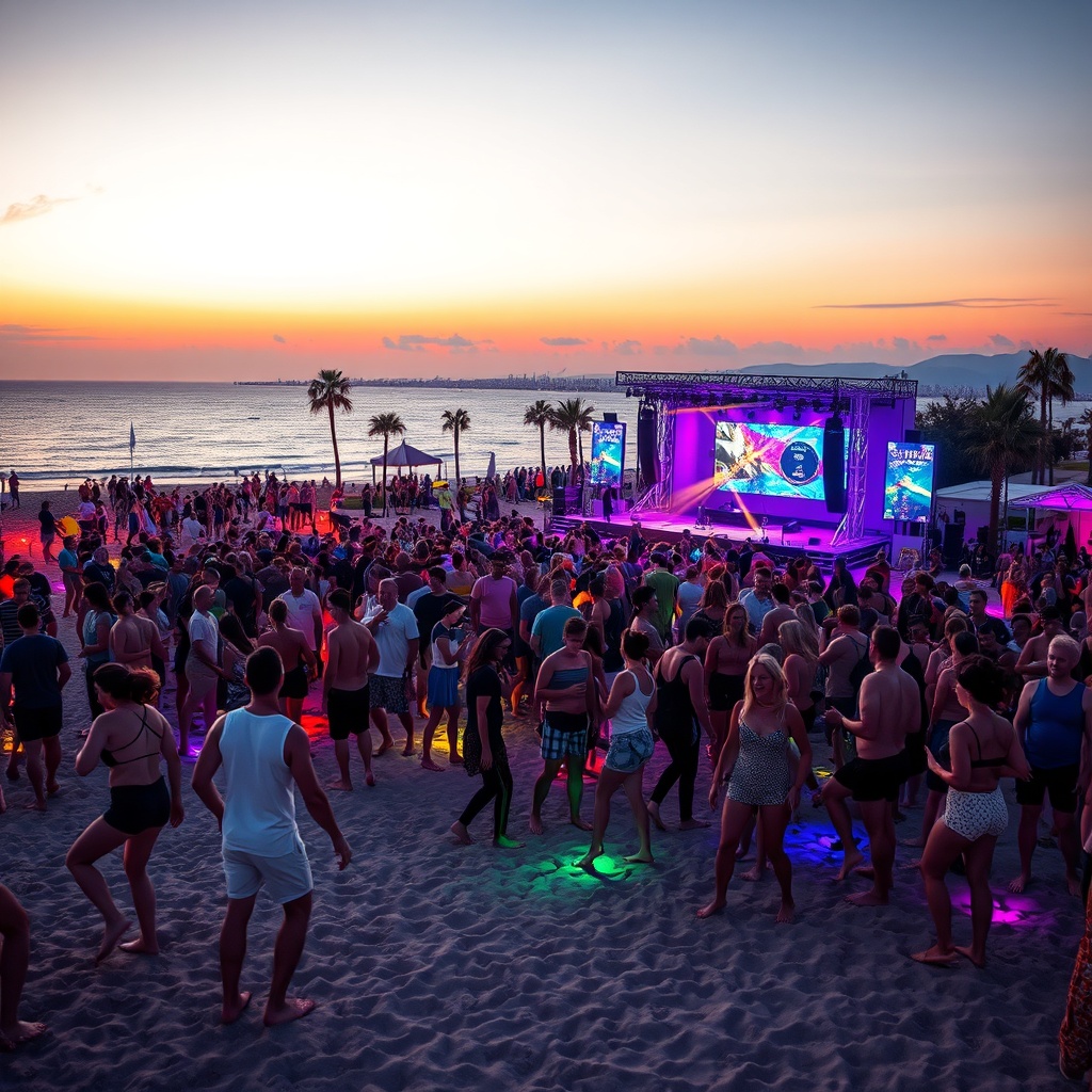 Sónar by the Sea: Futuristic Vibes at Sant Sebastià