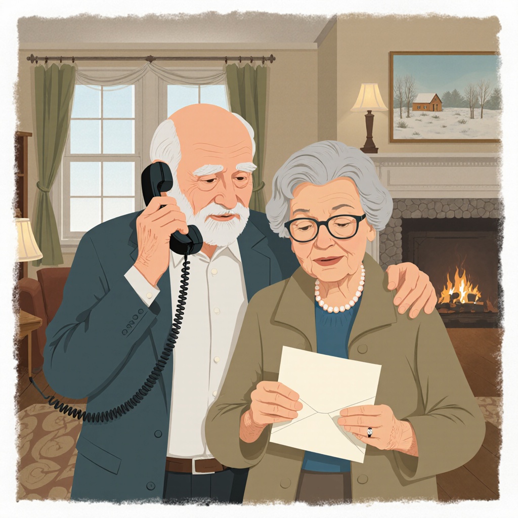 Write a short literary fiction story about an elde