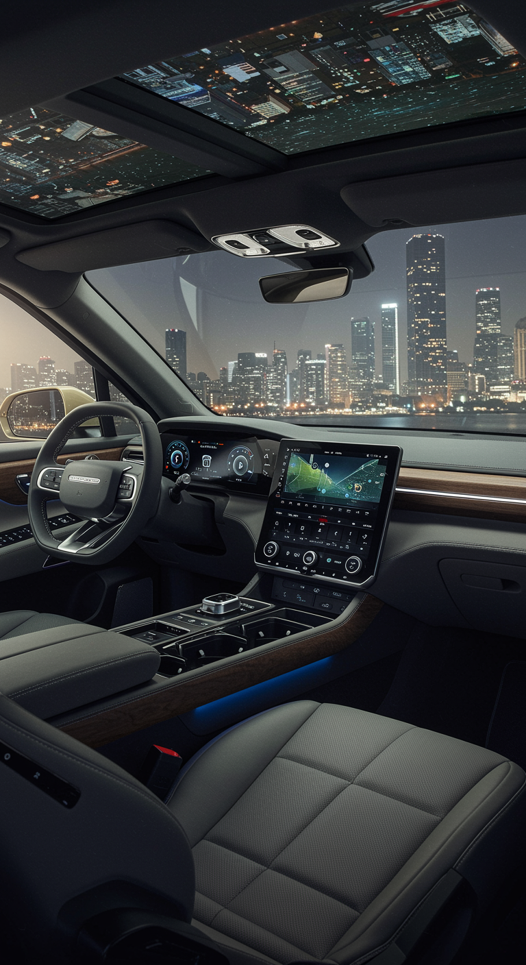 rivian r1s interior