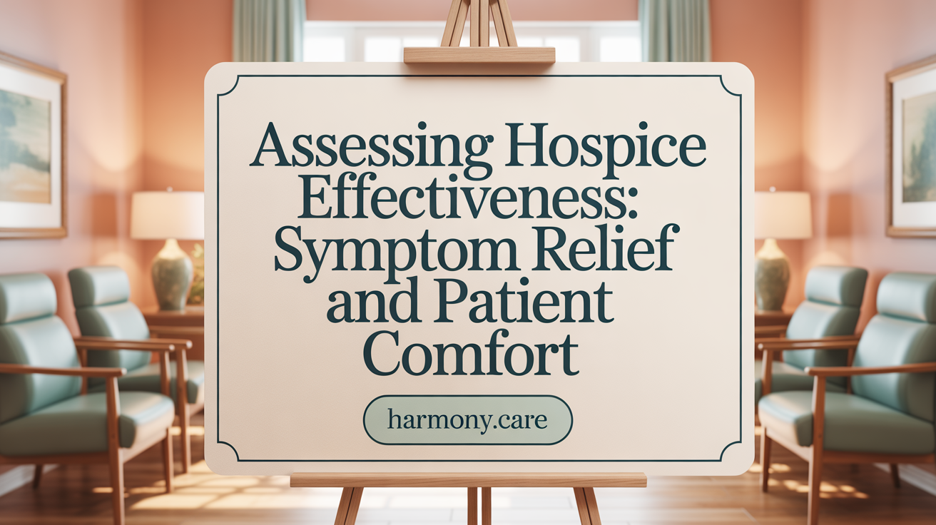 Assessing Hospice Effectiveness: Symptom Control and Patient Comfort