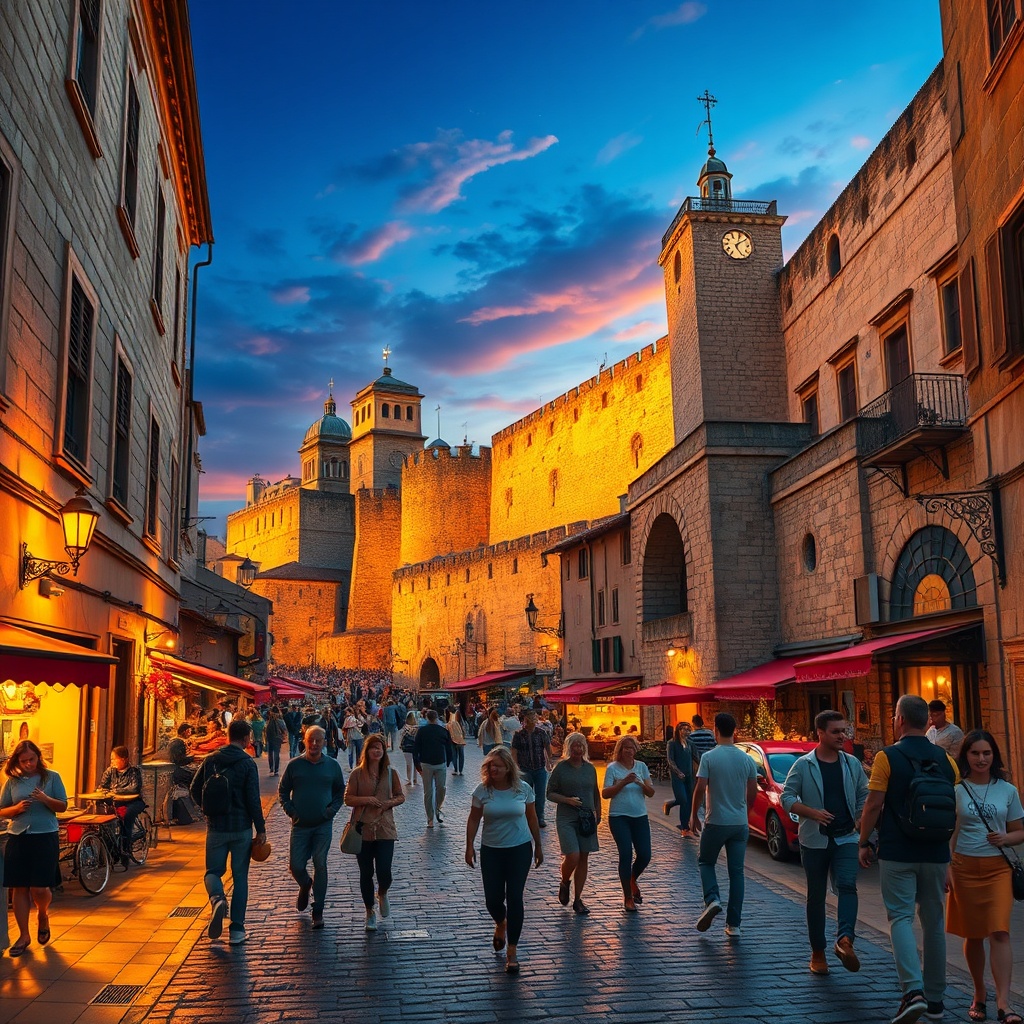 Twilight at the Borders: Where Nightlife Meets History
