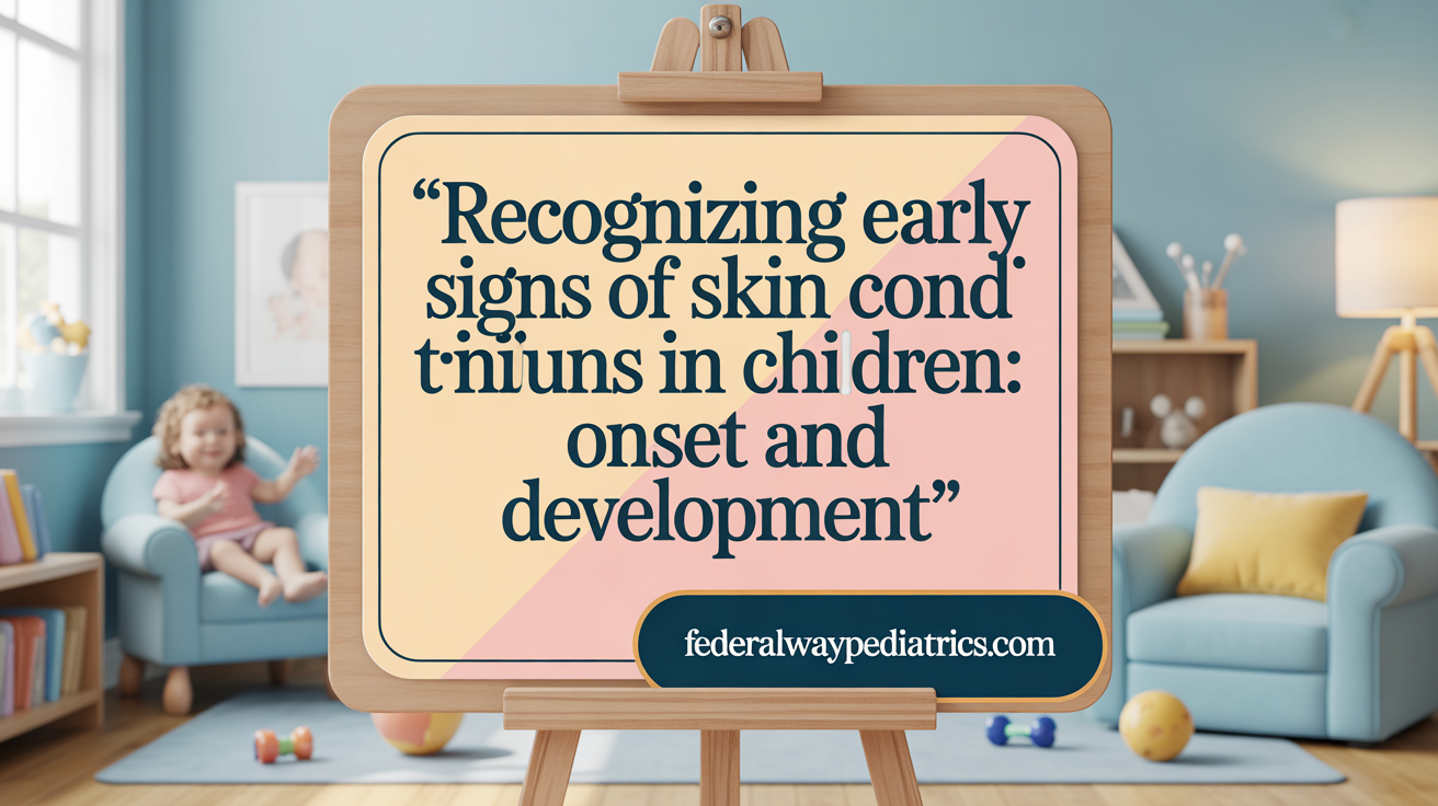 Recognizing Early Signs of Acne: Onset and Development in Children