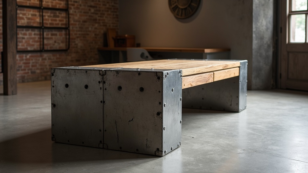 Эффективный уход за брутальной мебелью с необработанными сварными швами: секреты долговечности и стиля интерьера