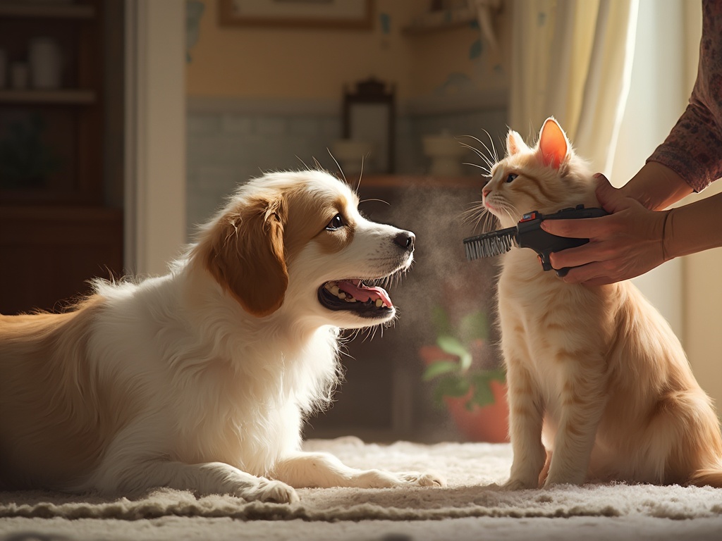 Cepillo para Mascotas 3 en 1