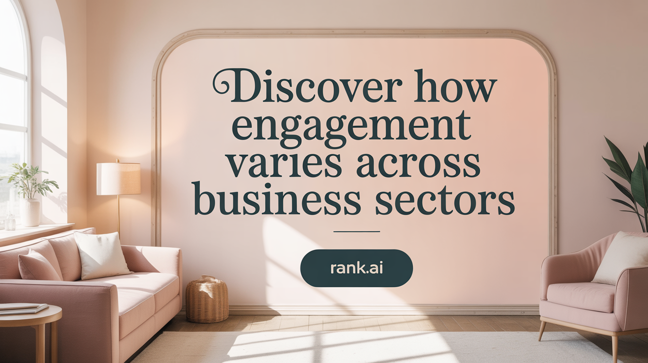 Discover How Engagement Varies Across Business Sectors