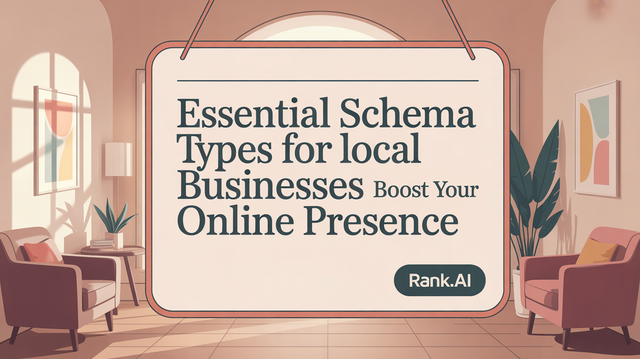 Essential Schema Types for Local Businesses: Enhance Your Online Presence