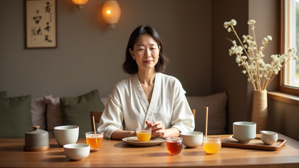 6. Ưu tiên đồ uống chuẩn Hàn cho phụ nữ trung niên