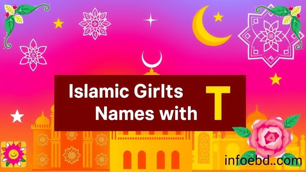 (T) ত দিয়ে মেয়েদের ইসলামিক নাম অর্থসহ ২০২৫