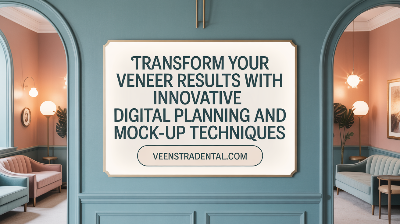 Transform your veneer results with cutting-edge digital planning and mock-up techniques
