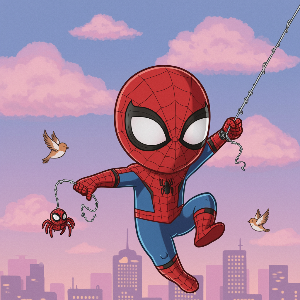 cute spider man pfp