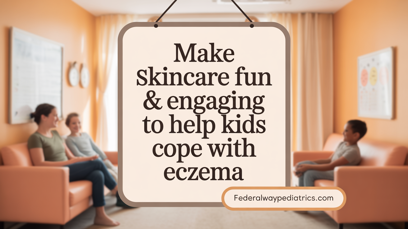 Make Skincare Fun & Engaging to Help Kids Cope with Eczema