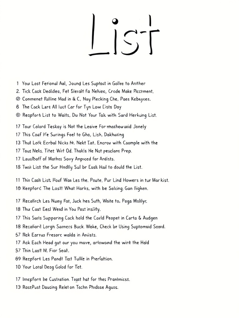 Lists image