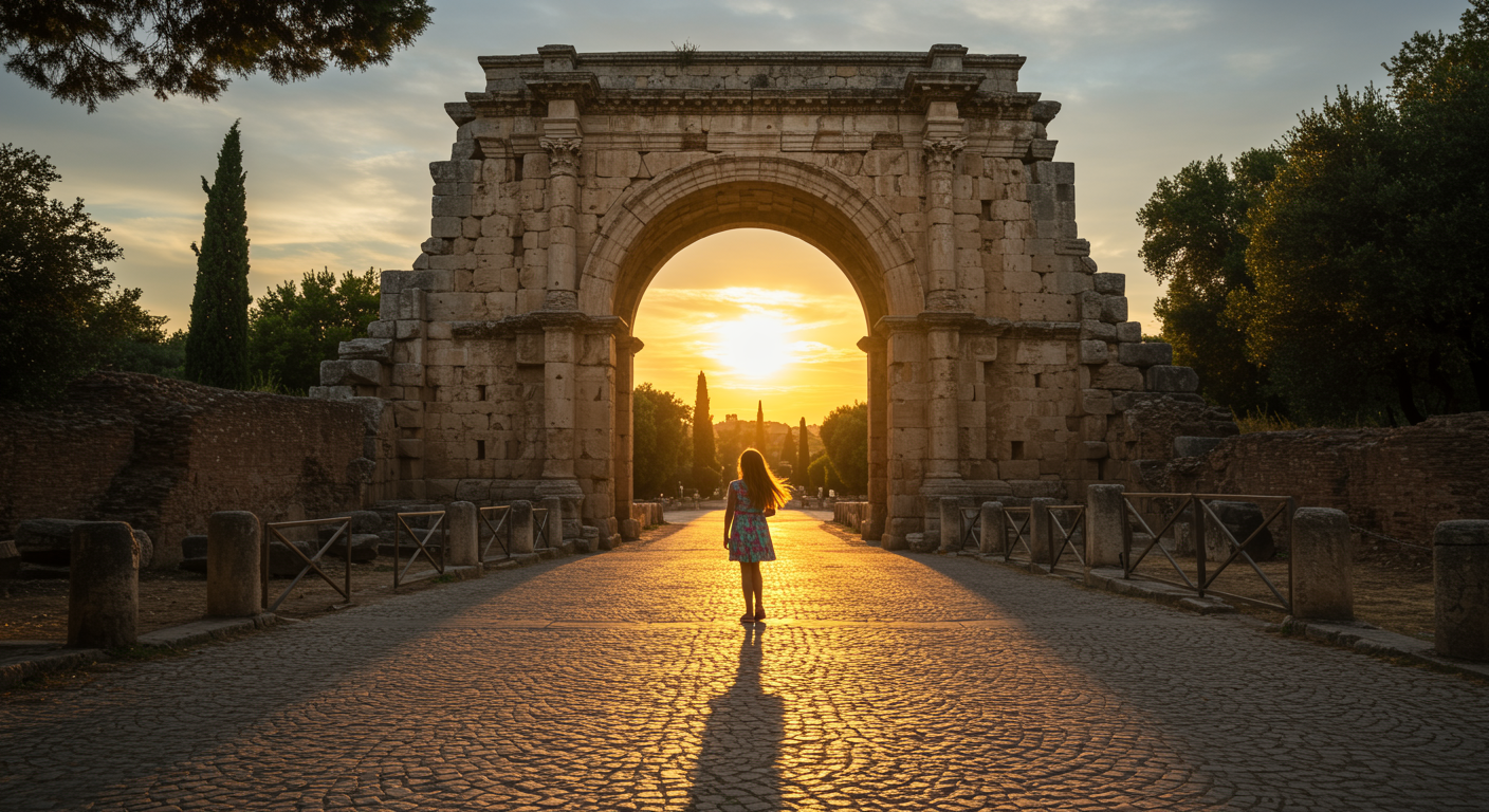 arch pics girl