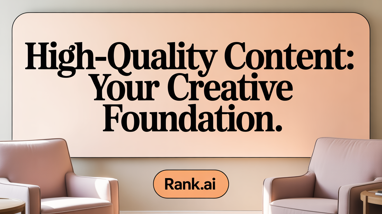High-Quality Content: Your SEO Foundation