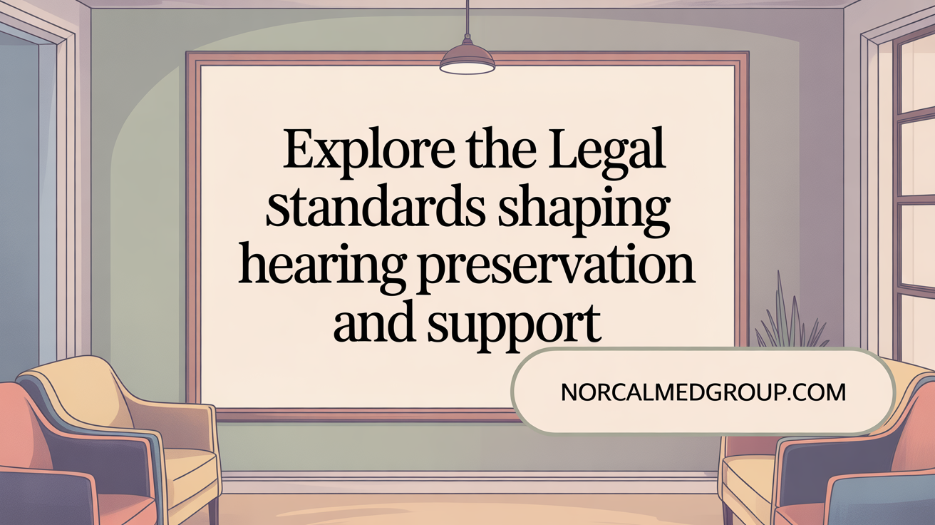 Explore the Legal Standards Shaping Hearing Loss Compensation
