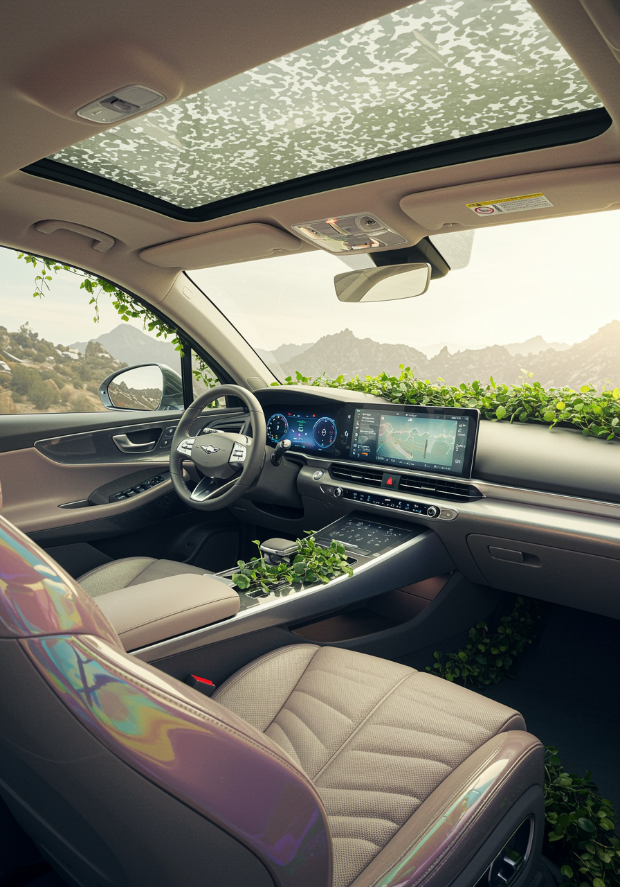 genesis gv70 interior