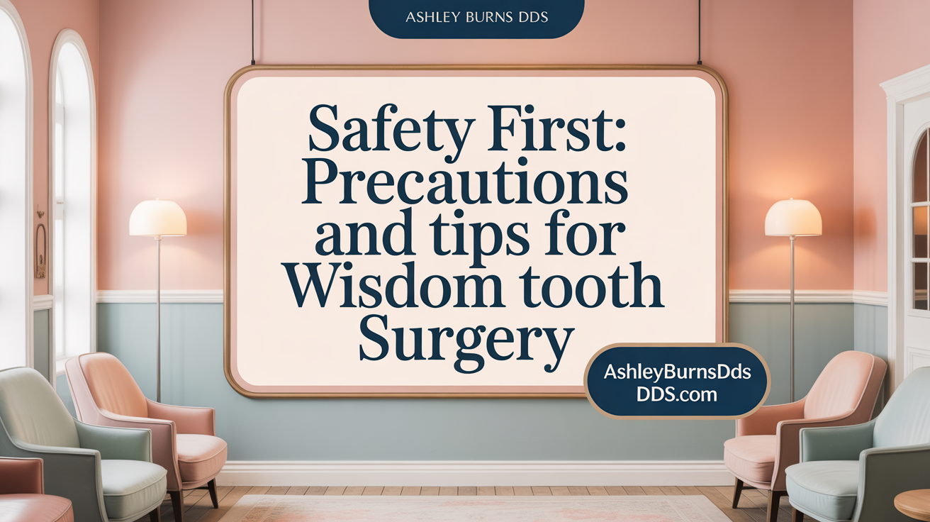 Safety First: Precautions Before Wisdom Tooth Surgery