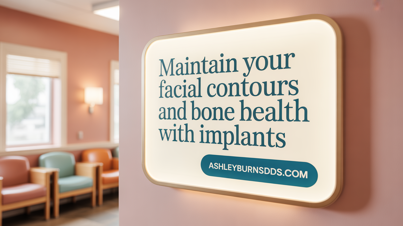 Maintain Your Facial Contours and Bone Health with Implants