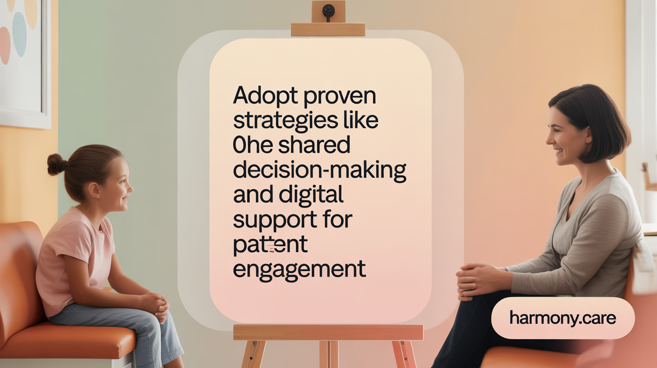 Adopt Proven Strategies like Shared Decision-Making and Digital Support