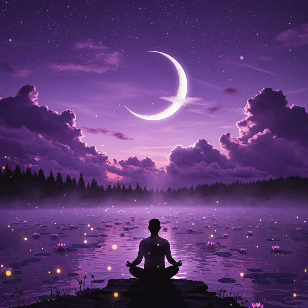 purple pfp aesthetic