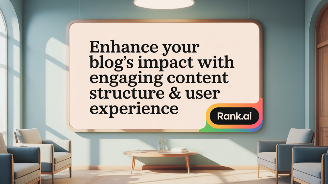 Enhance Your Blog’s Impact with Superior Content Structure &amp; User Experience